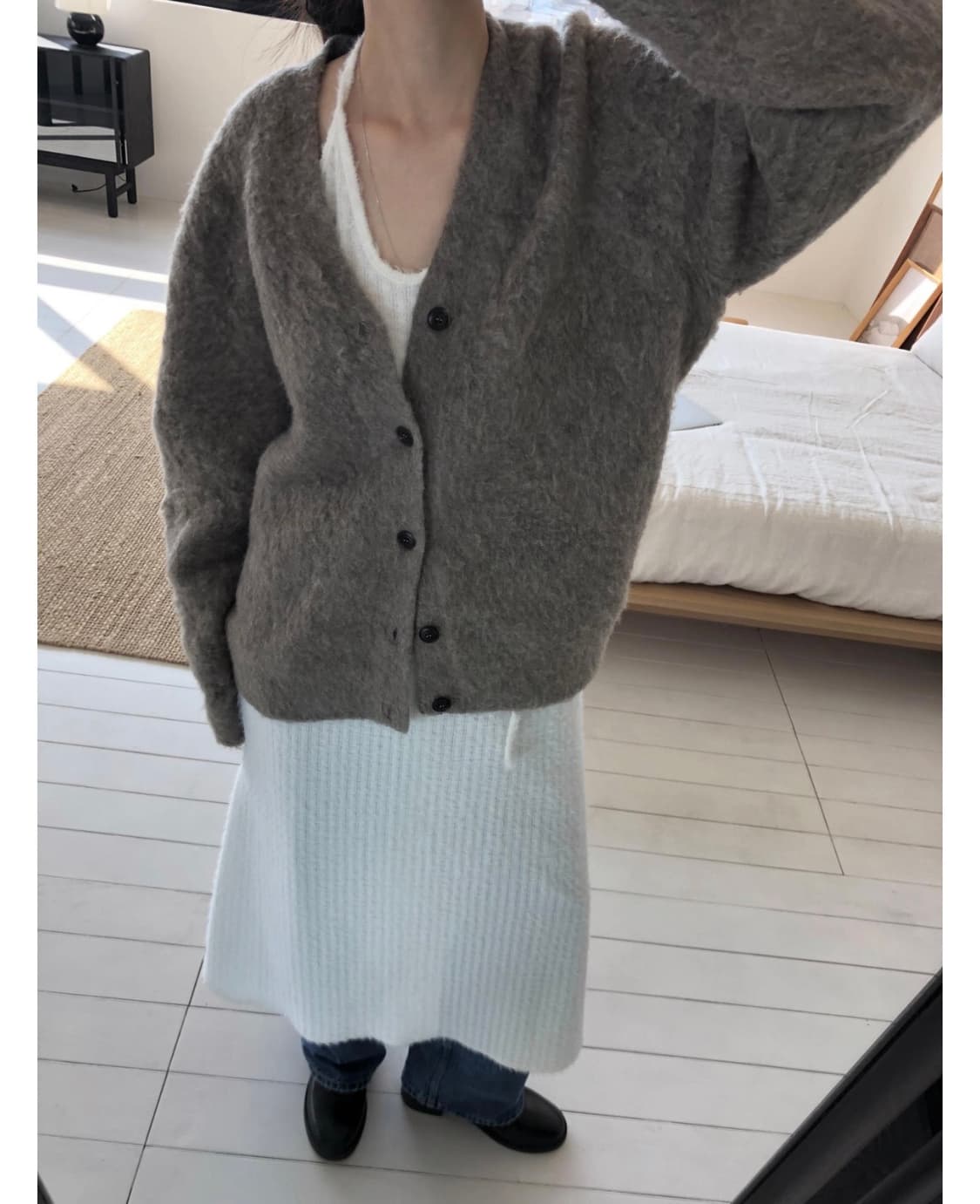 씨유순 Mug brush cardigan 가디건 상품이미지1