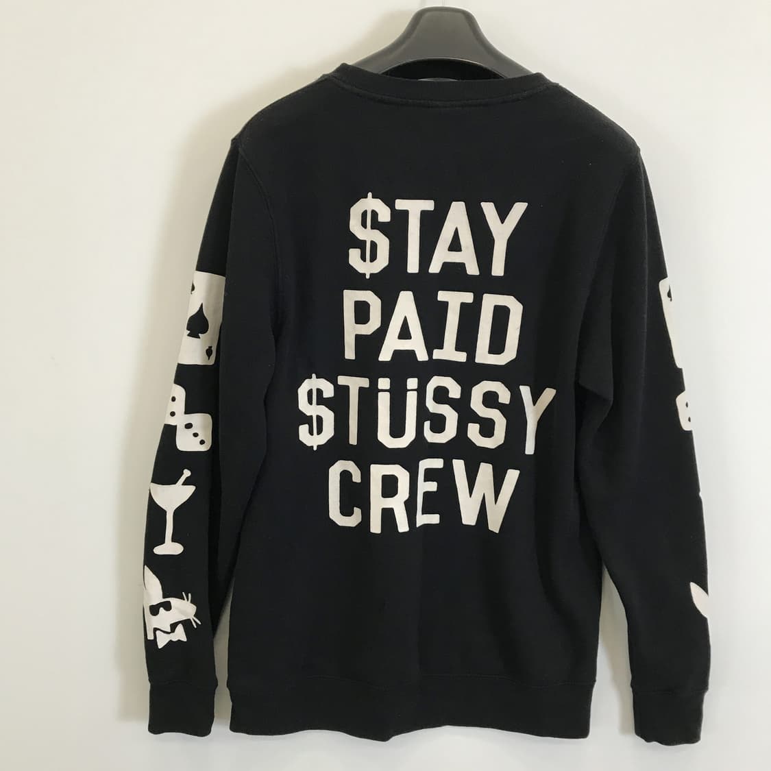 스투시 STUSSY stay paid 크루넥 맨투맨 [M] 상품이미지3