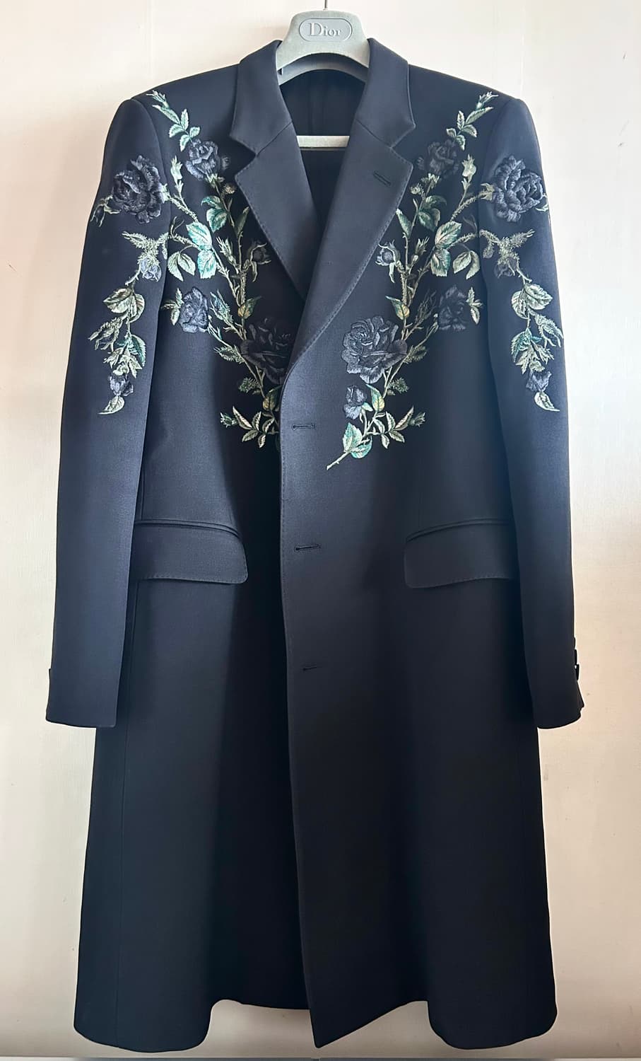 알렉산더 맥퀸 자수 롱코트 상품이미지1