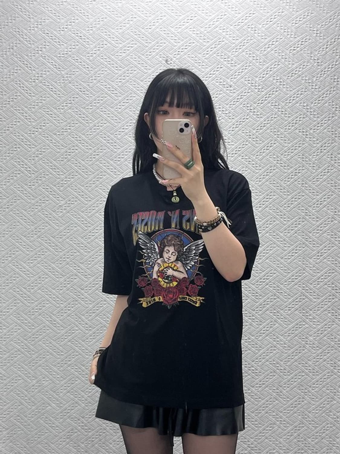 건즈앤로지스 오피셜 탑텐 밴드 스트릿 펑크 반팔티 105 C11474 상품이미지1