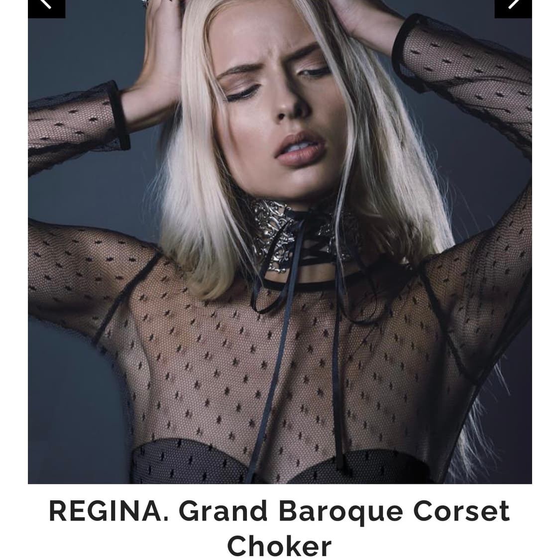 regalrose choker 상품이미지3
