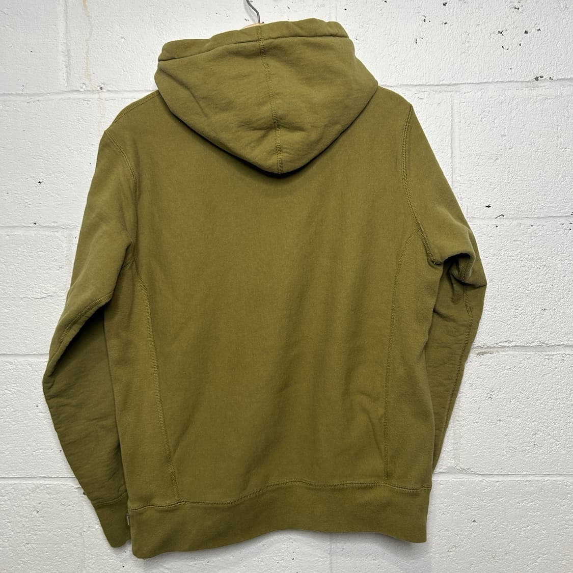 SS17 슈프림 슬리브 아크 후드티 올리브 상품이미지8