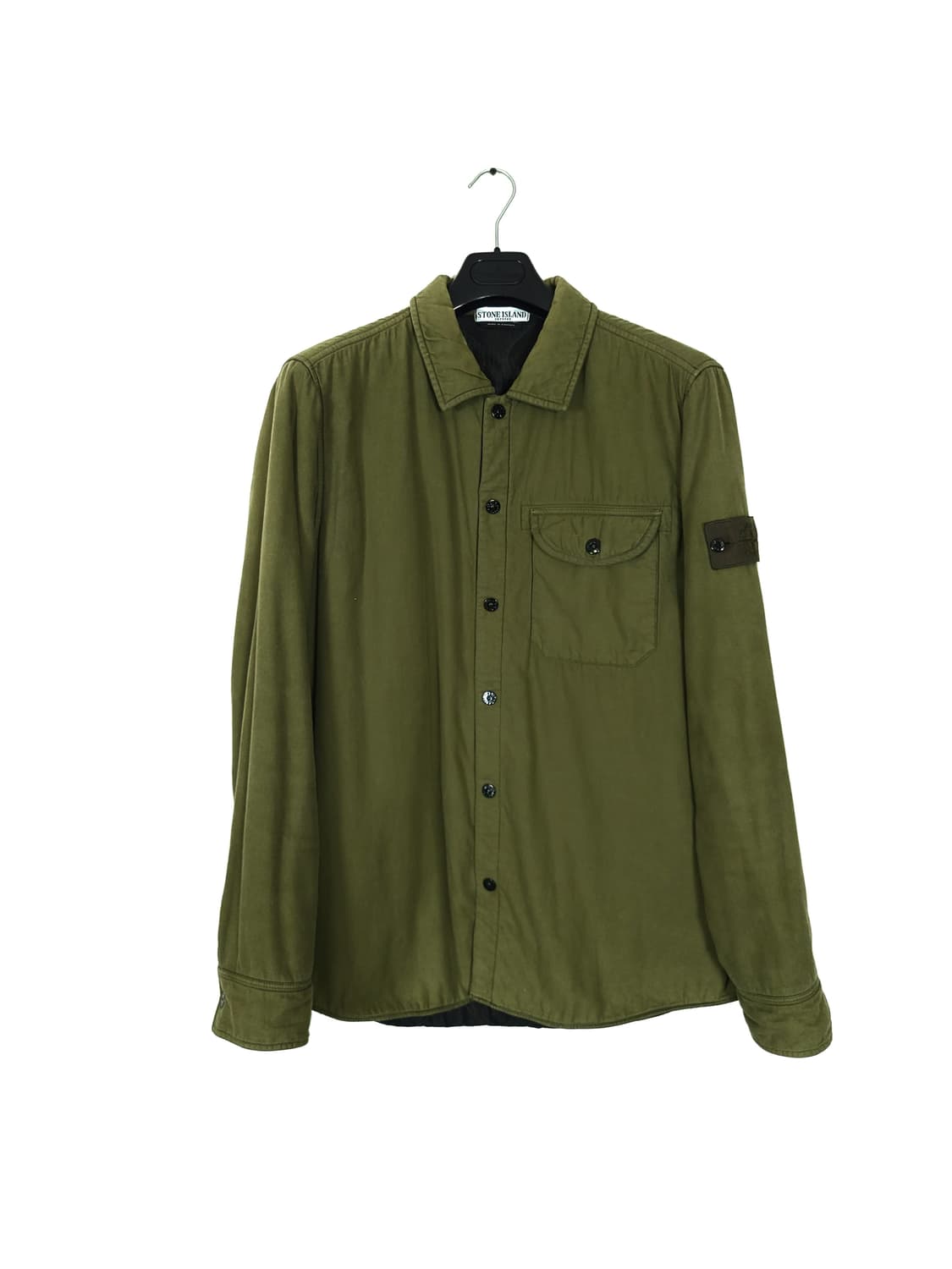 스톤아일랜드 셔츠형 퀼팅자켓 상품이미지1