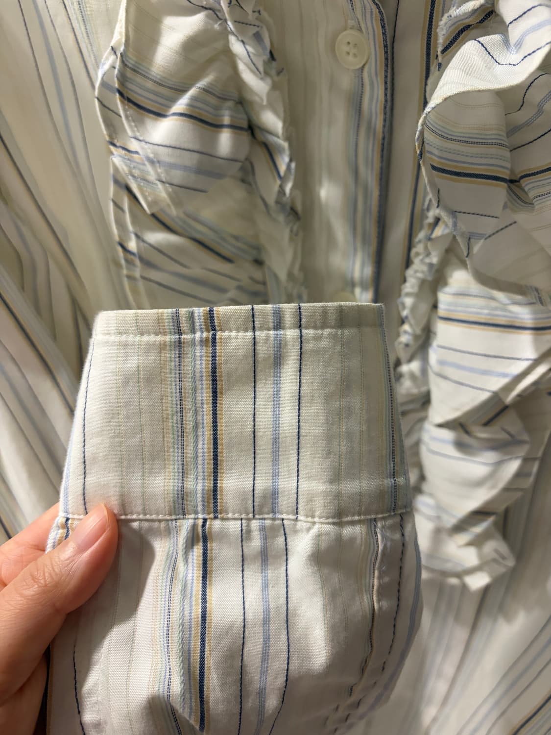 에옹쓰 러플 셔츠 eonts ruffle 40 shirts 상품이미지8