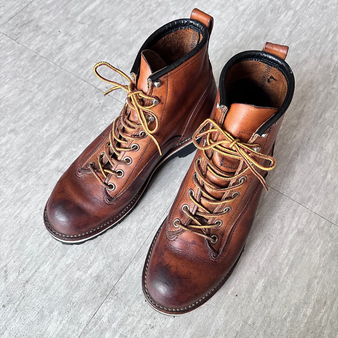 Red Wing 2904 라인맨 Made in USA 비브람 리솔 상품이미지6