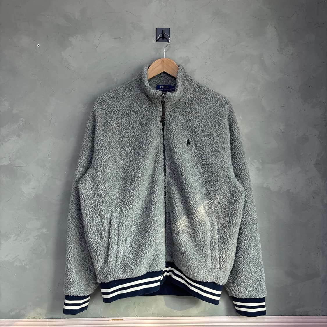 폴로 랄프로렌 플리스 집업 그레이 상품이미지1