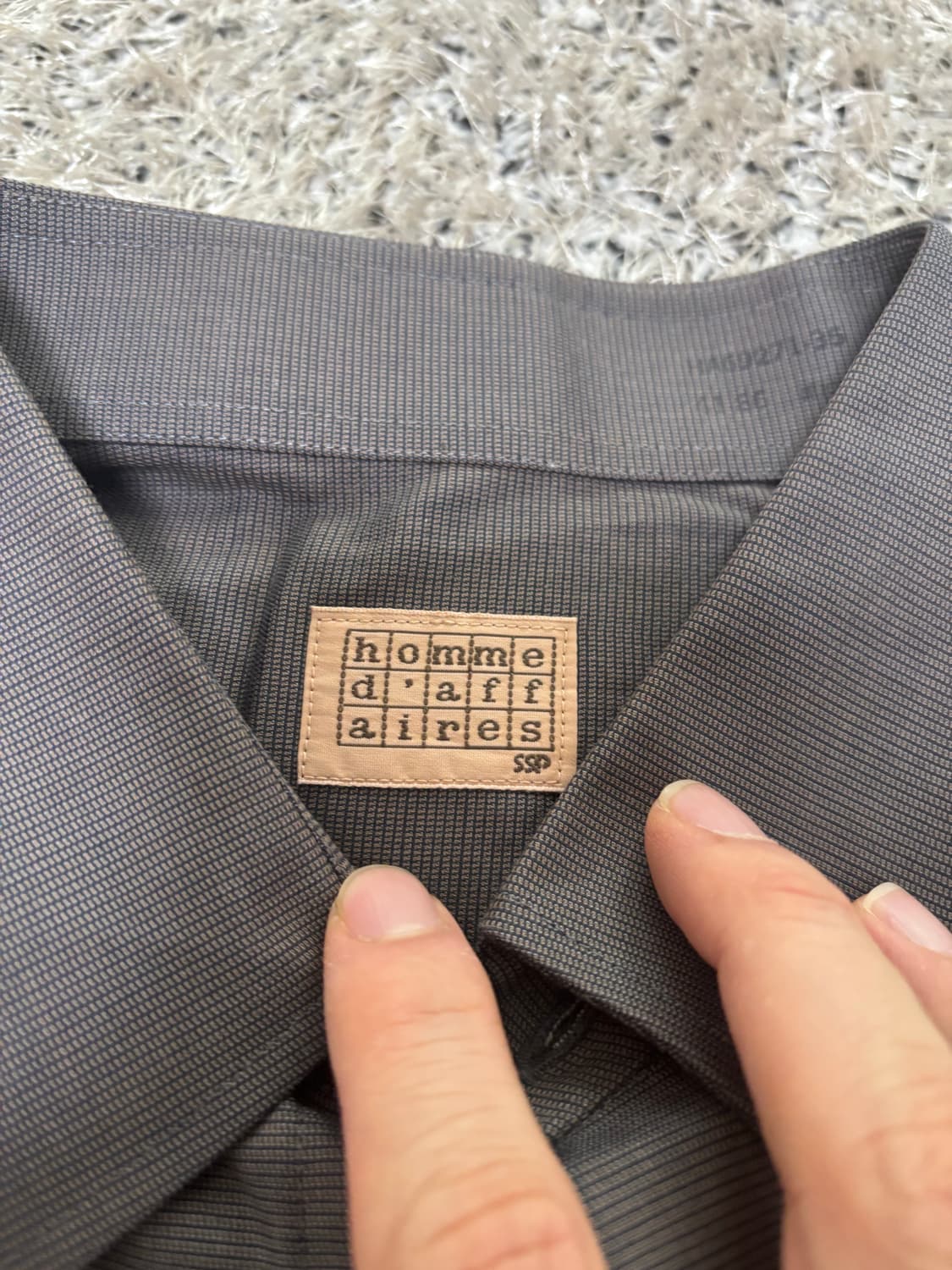 일제 HOMME D AFF AIRES 샤츠 사이즈 105 상품이미지3