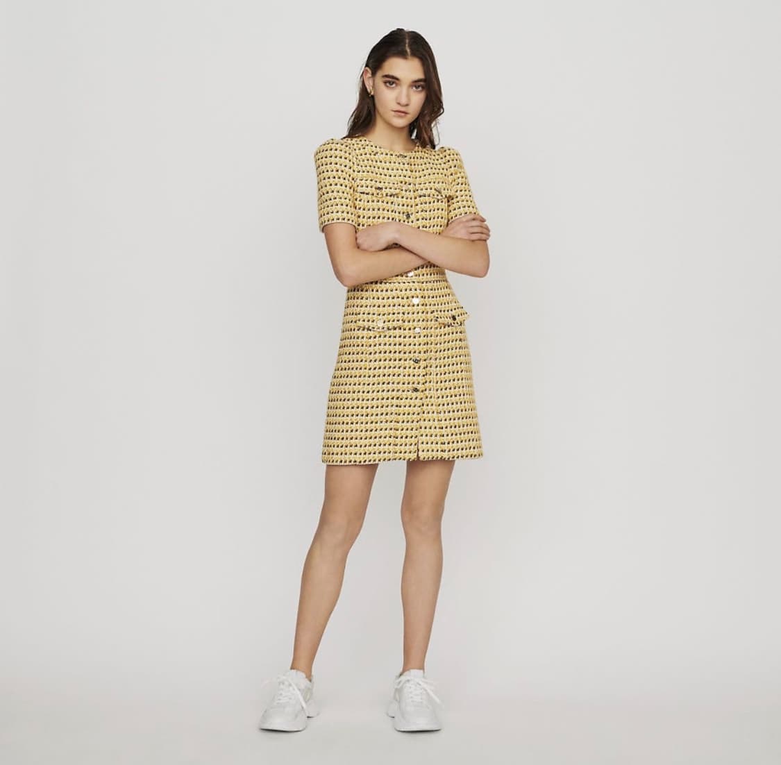 마쥬 강소라 트위드원피스 상품이미지2