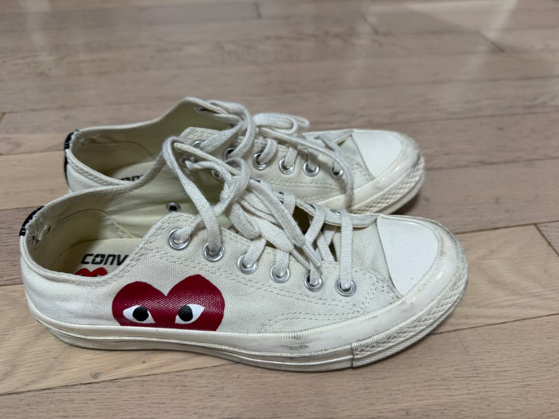 컨버스 X 꼼데가르송 플레이 척 70 (아이보리) 상품이미지3