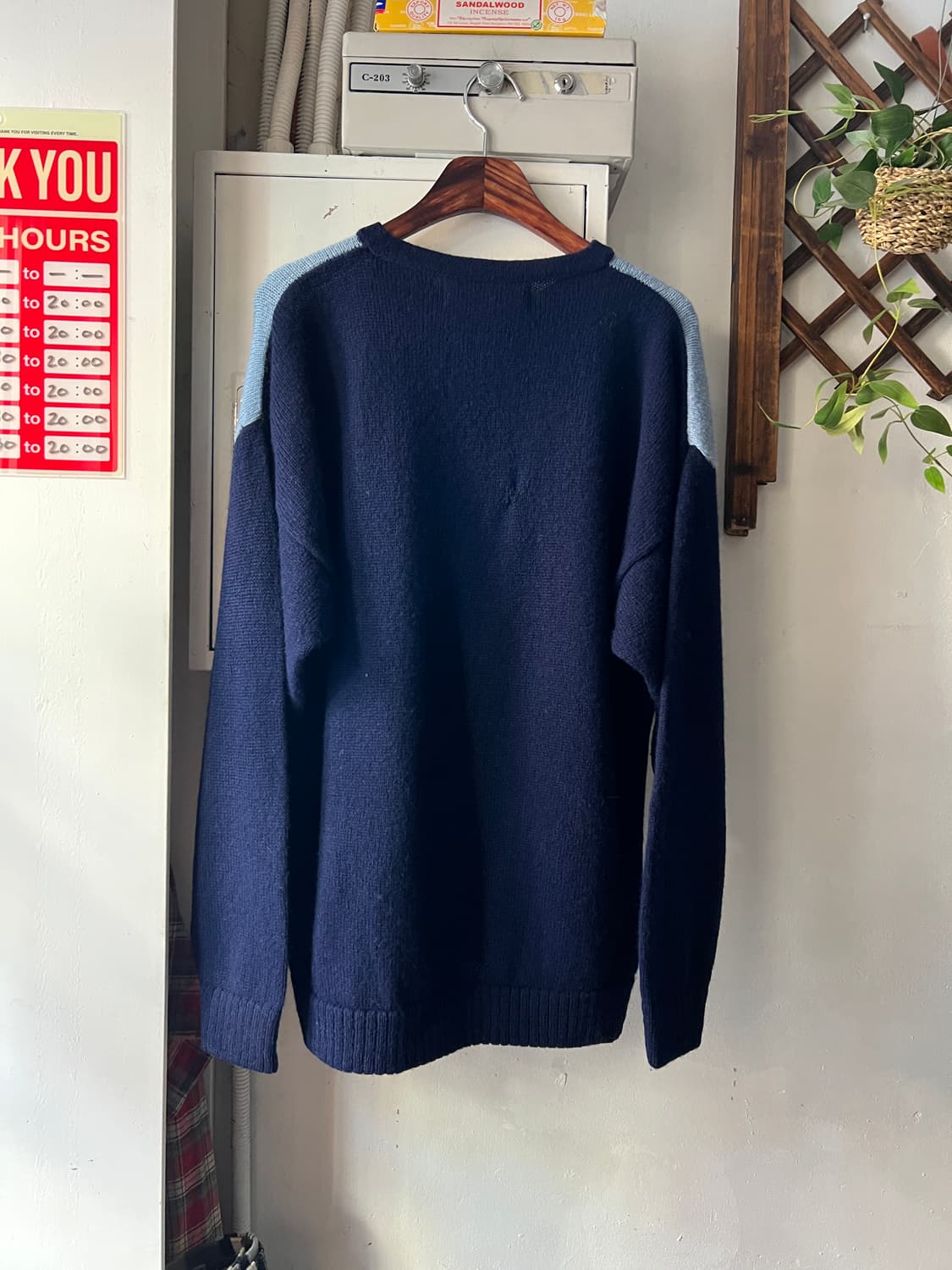 [L]90's 아일랜드 빌리지 퓨어 울 니트 상품이미지7