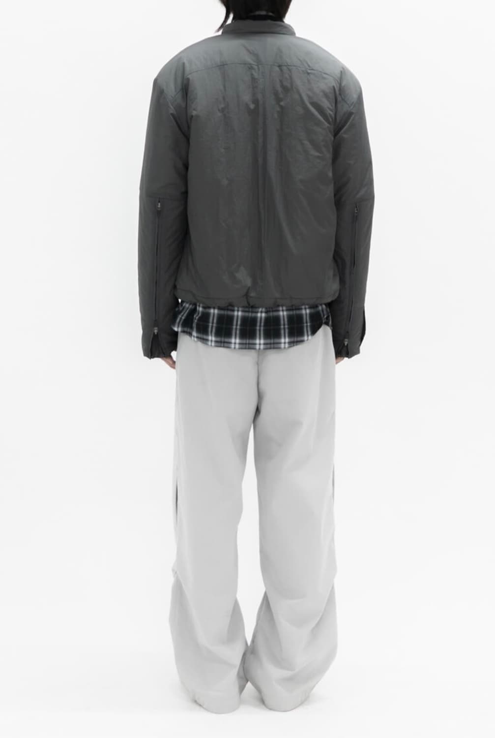 폴리테루 하이커자켓 다크머드 3사이즈 상품이미지4