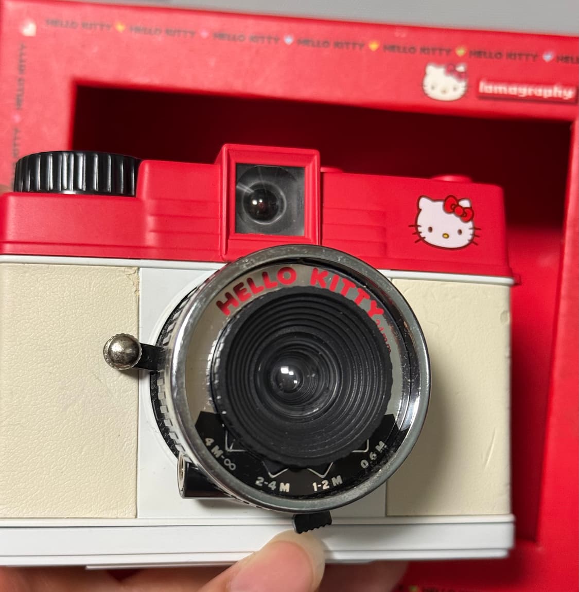 로모그래피 다이아나 미니 헬로키티 콜라보 필름카메라 고전 빈티지 상품이미지8