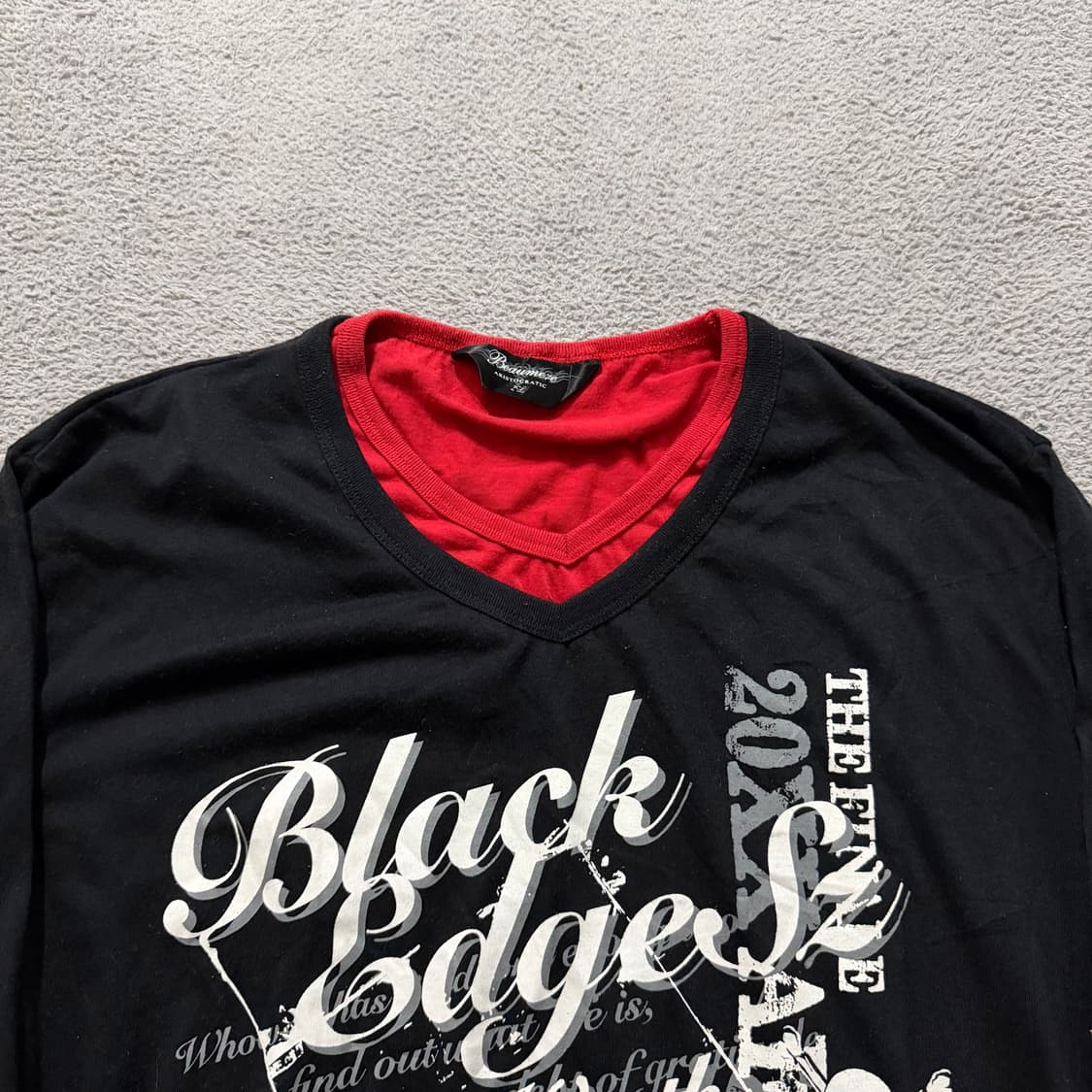 Y2k lettering long sleeve 상품이미지3