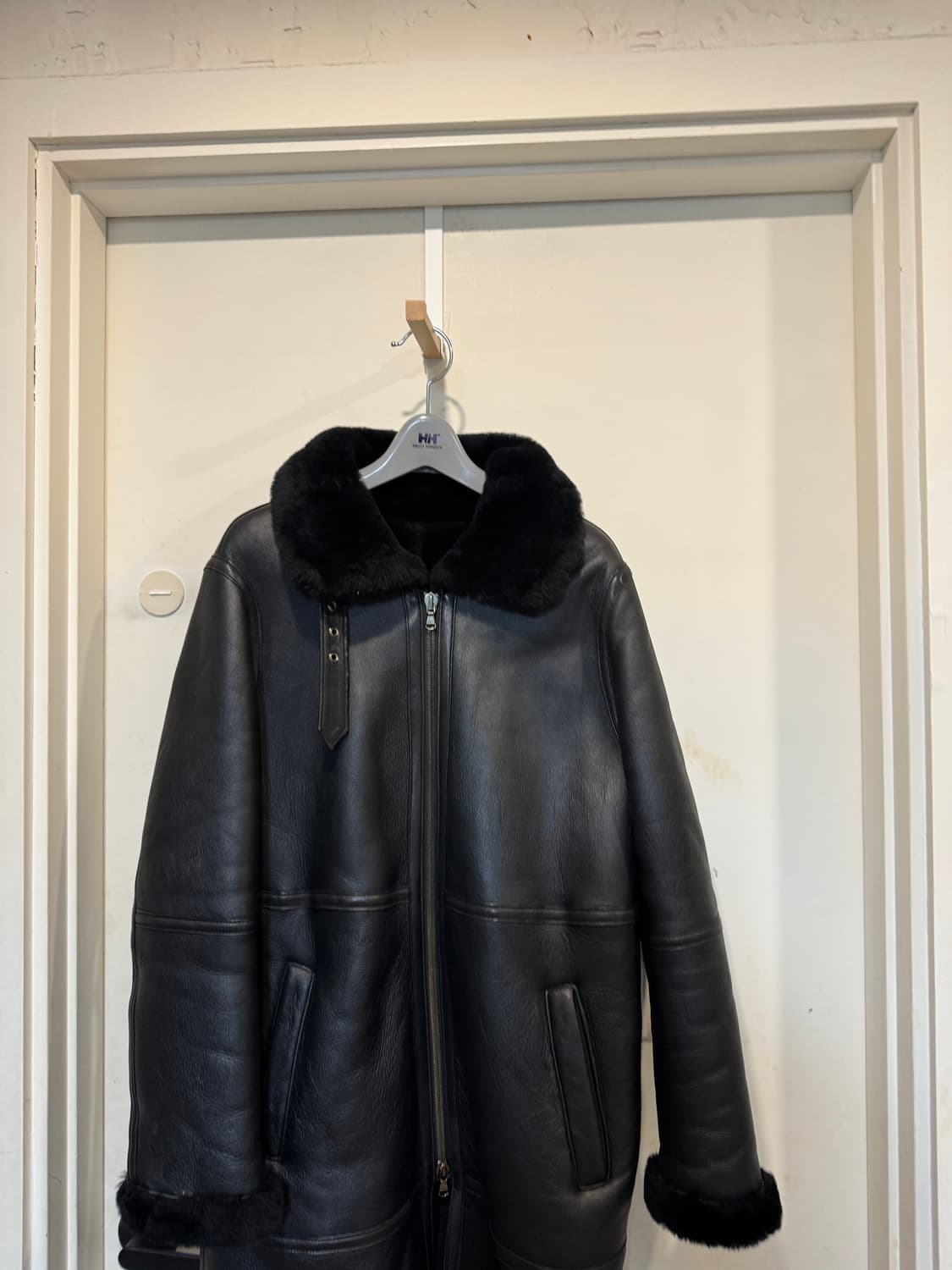 페이퍼문 램스킨 무스탕 상품이미지5