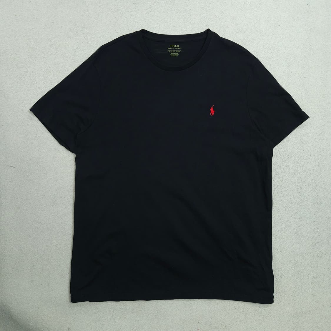 폴로 랄프 로렌 반팔티 XL 블랙 상품이미지1