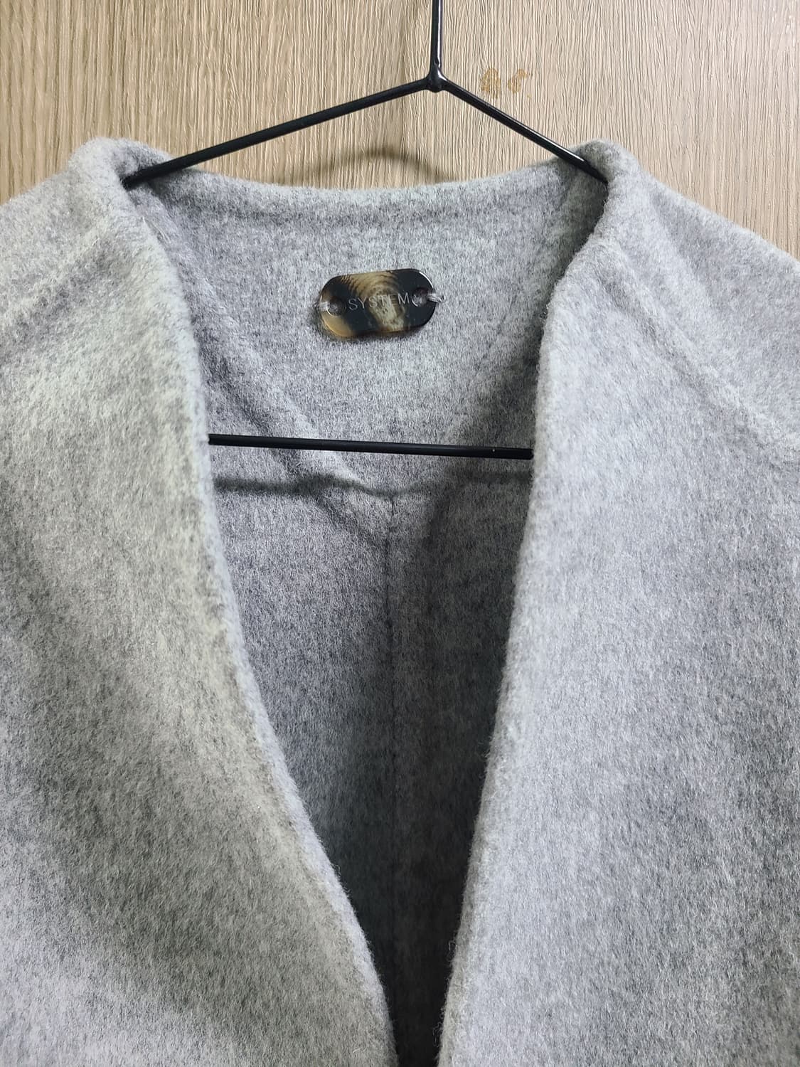 시스템 오버핏 울 캐시미어 코트 상품이미지2