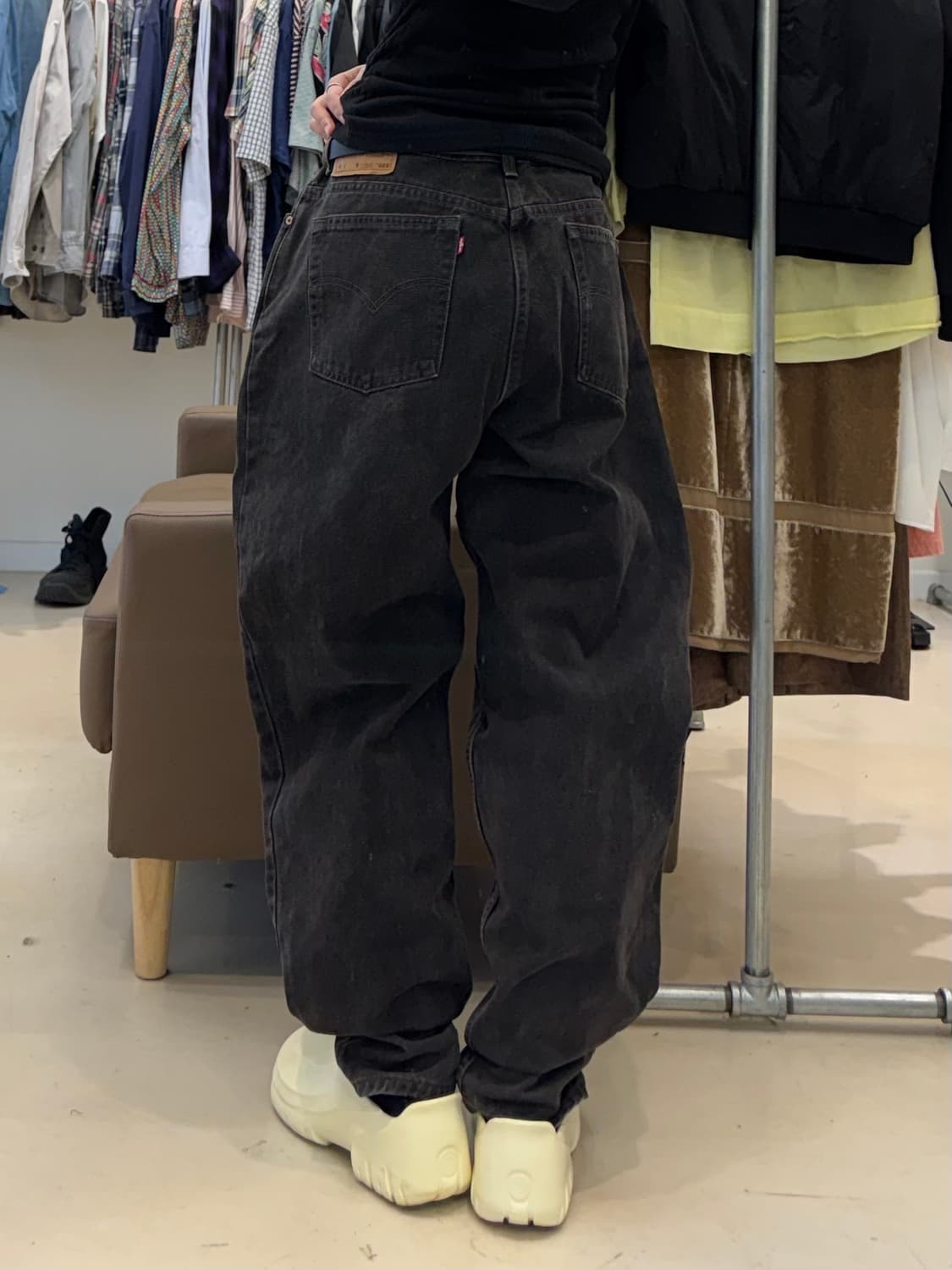 USA 리바이스 550 흑청 팬츠 상품이미지9