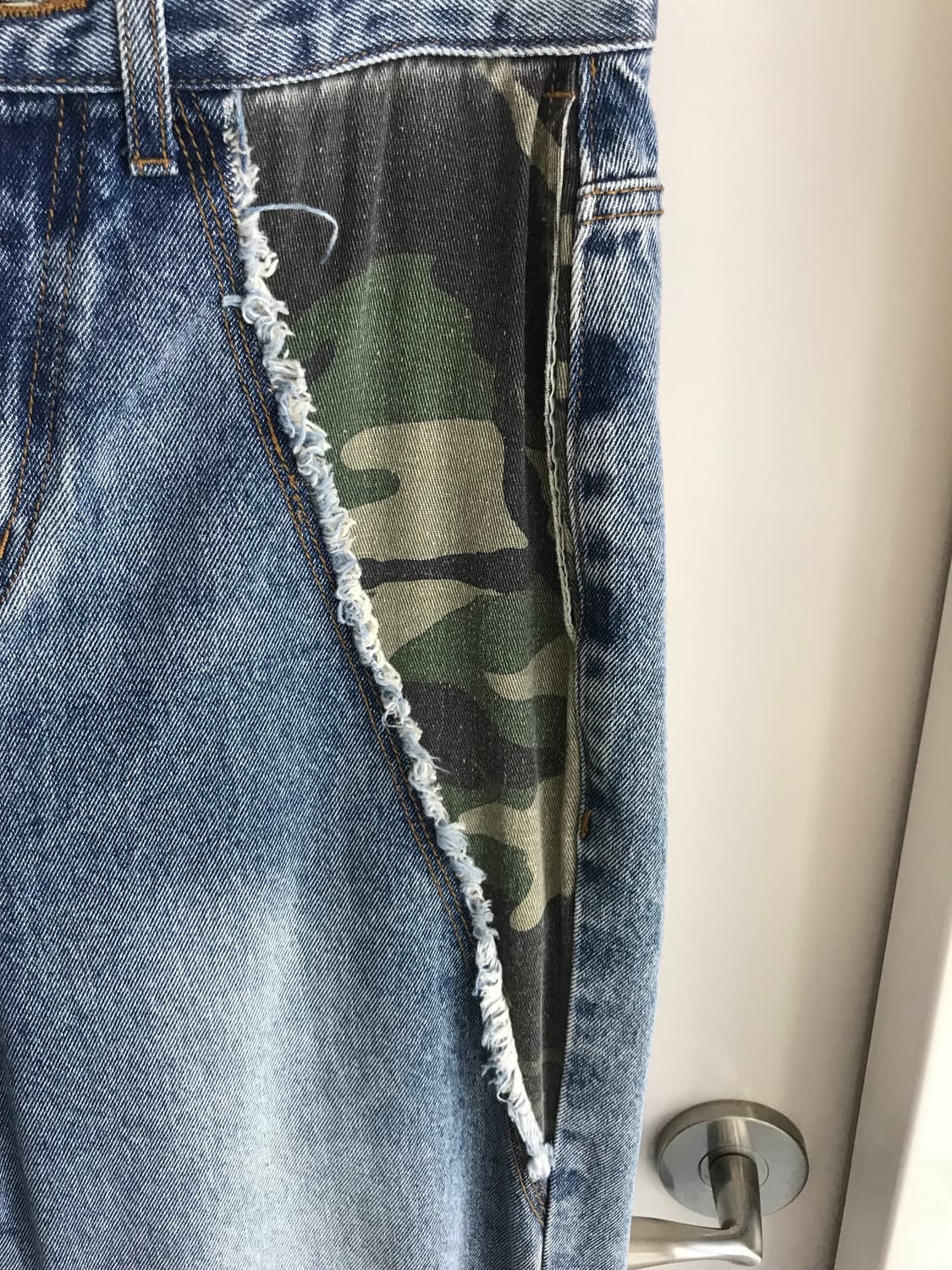 네스티킥 카모 포인트 데님 M 상품이미지3