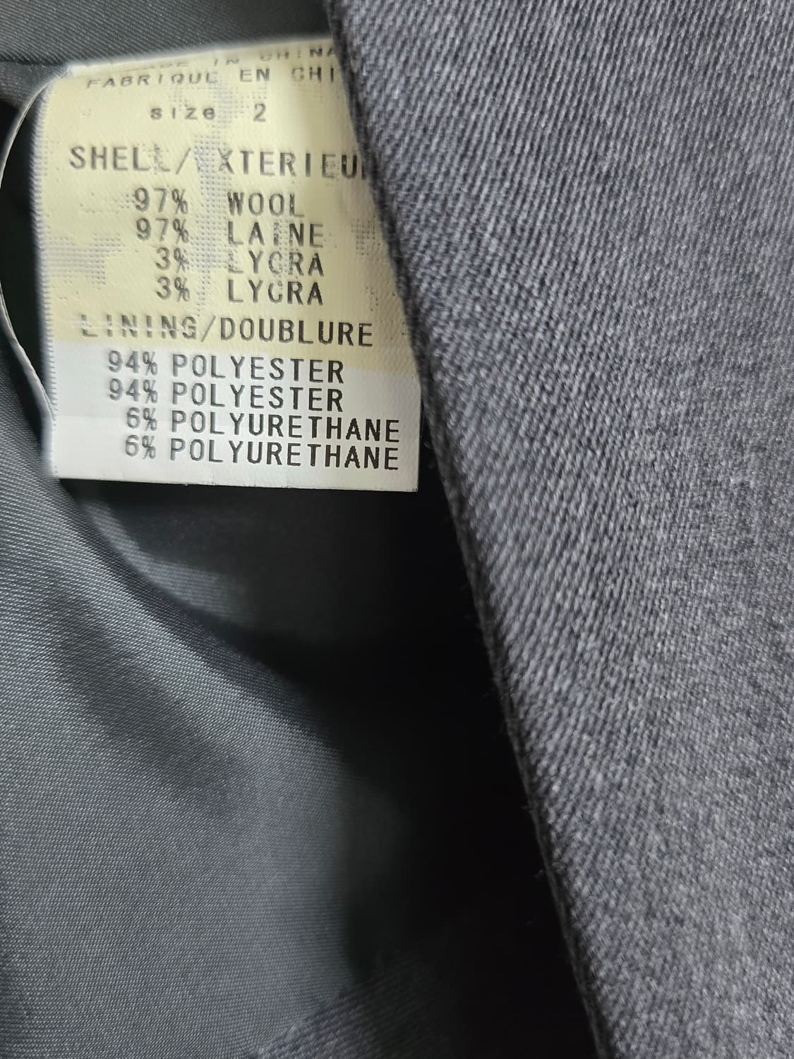 띠어리 theory 울 블레이저 그레이 자켓 2 상품이미지8