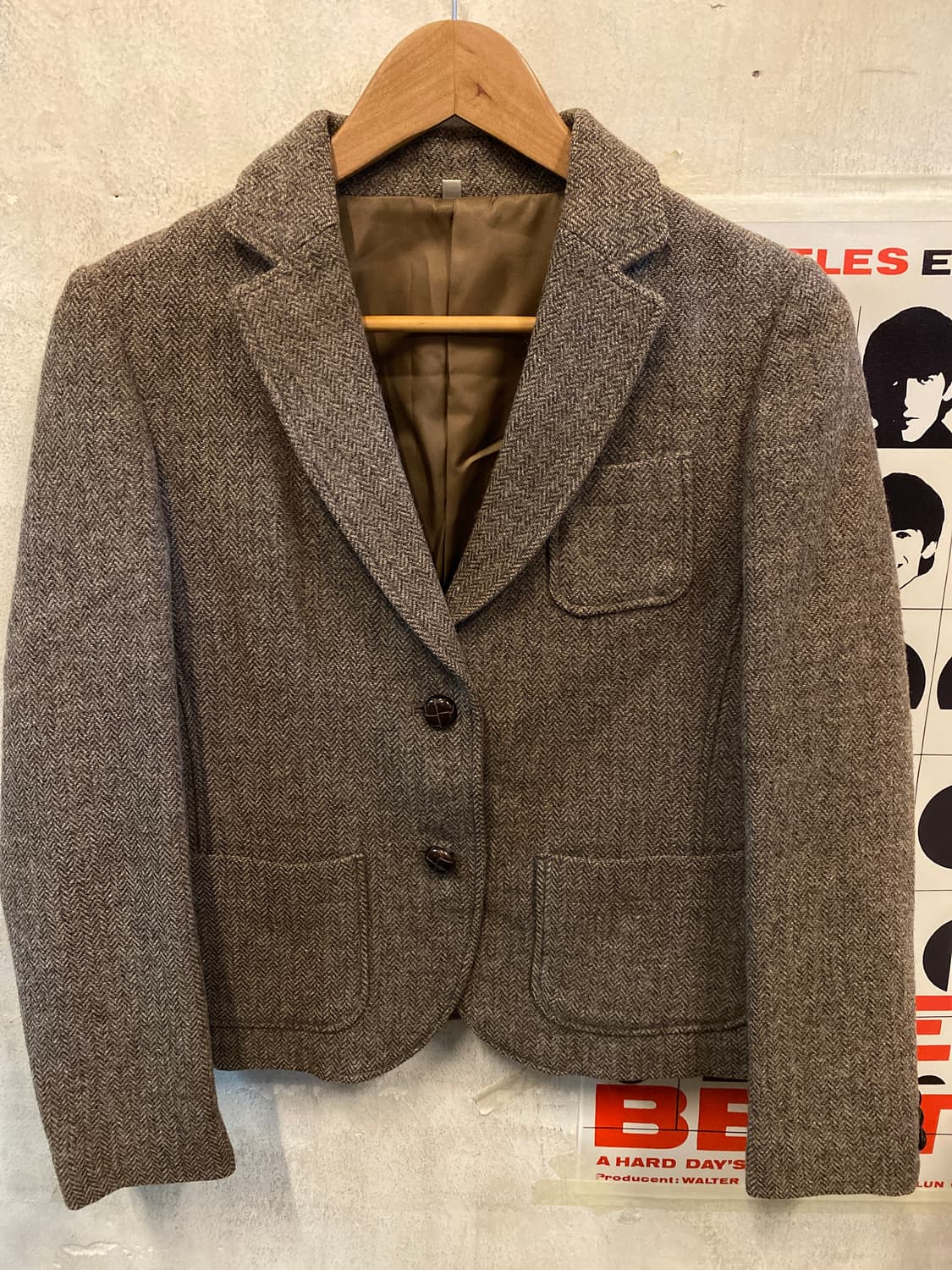 Muji 여성 헤링본 자켓 M 상품이미지1