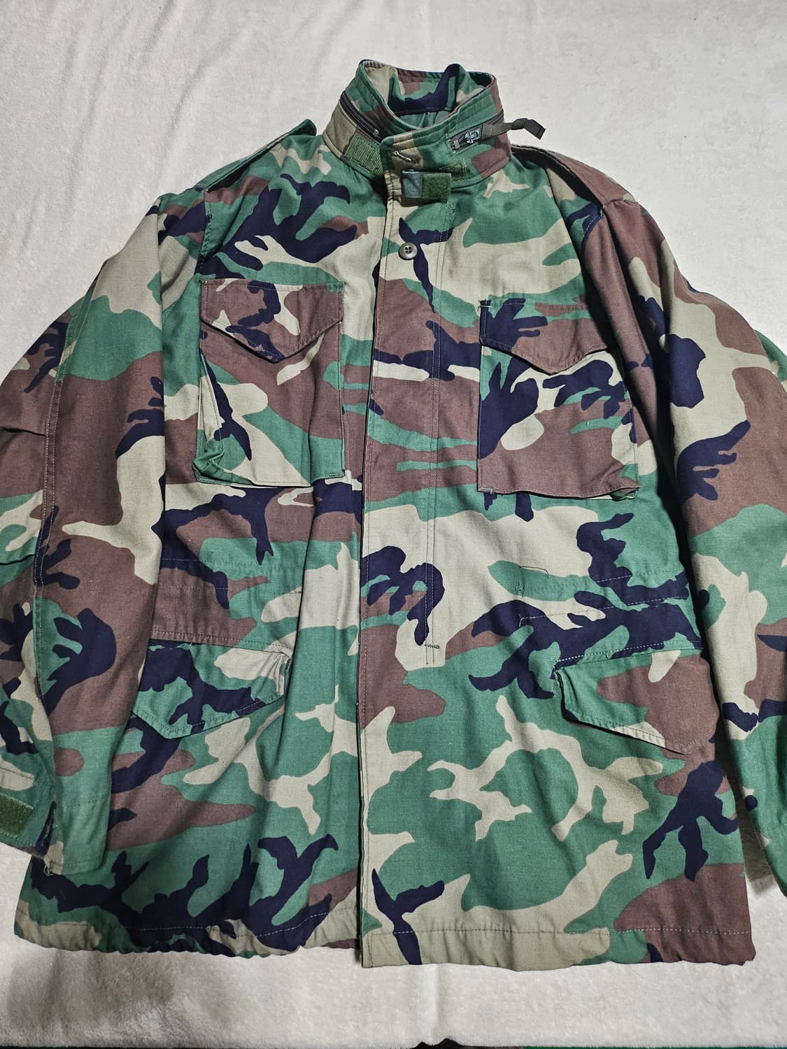 90s 미군오리지날 우드랜드 M65 필드자켓 ML 상품이미지1