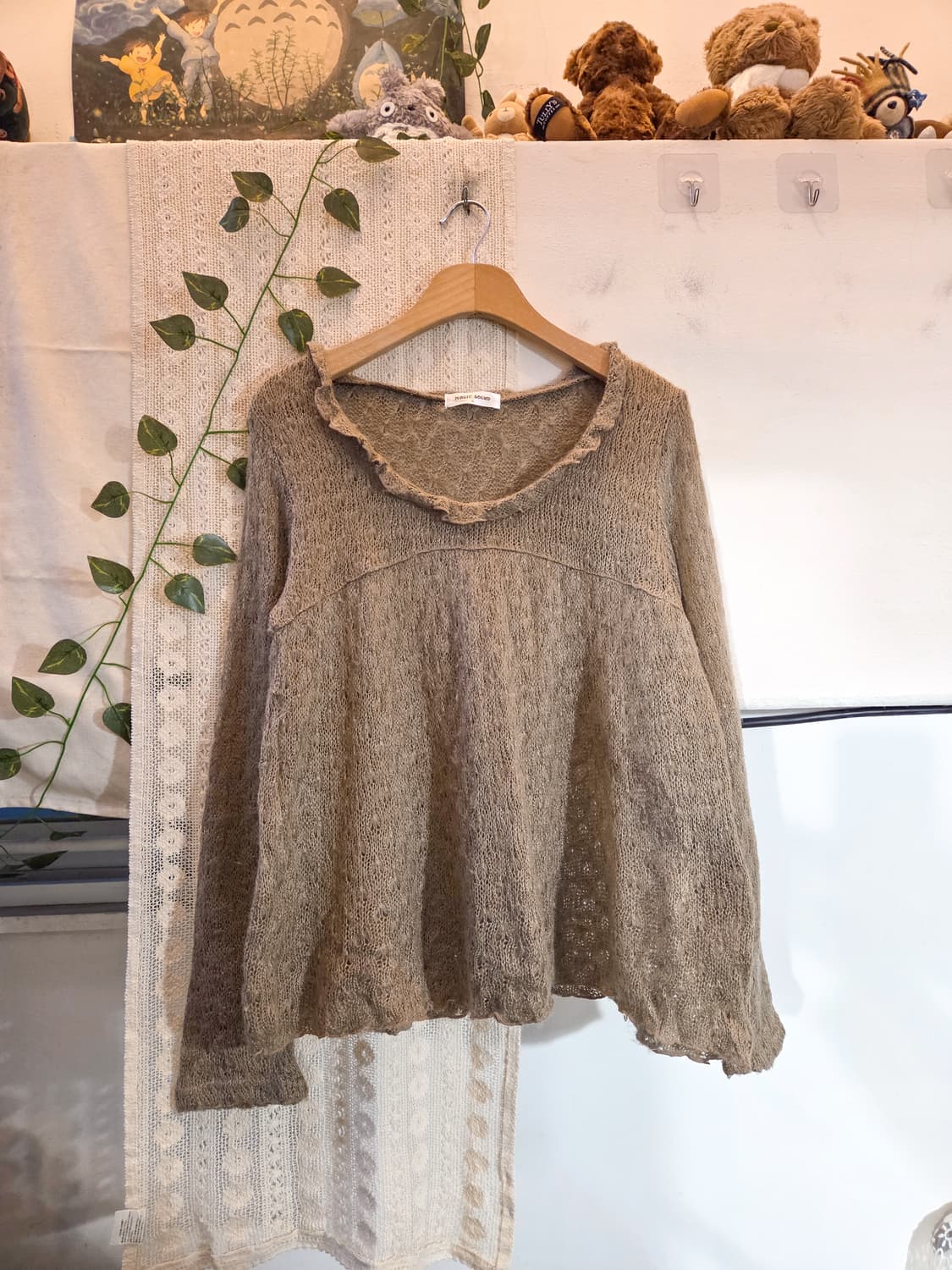 뮤트 코코아 니트 상품이미지1