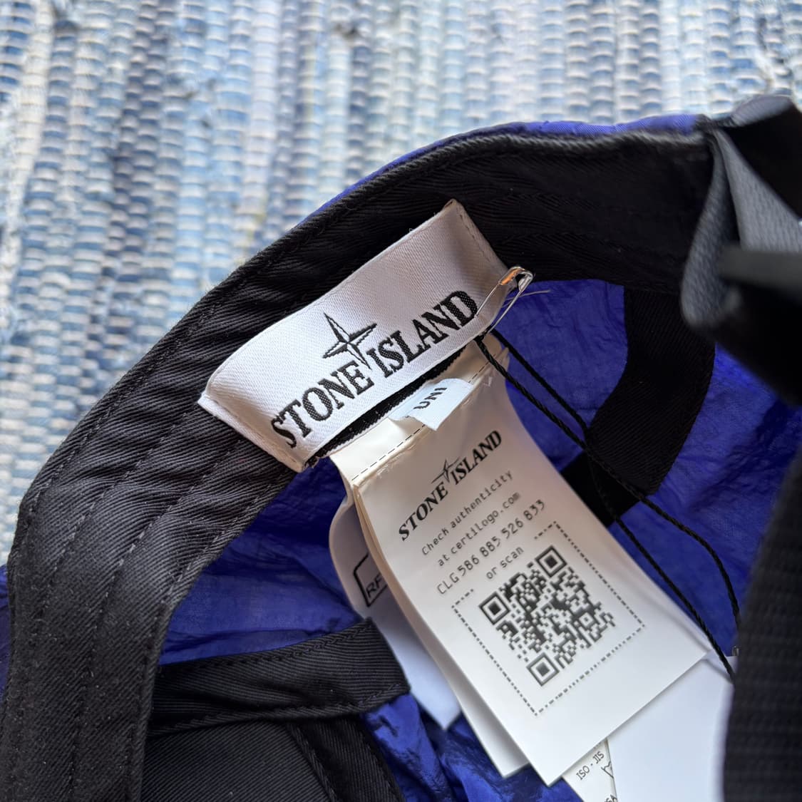 스톤아일랜드 나일론 캡 상품이미지3