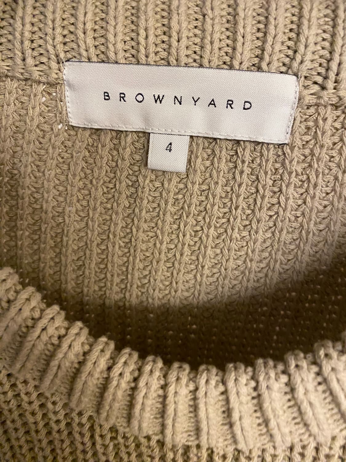 브라운야드 니트 피셔맨 스웨터 4 상품이미지6