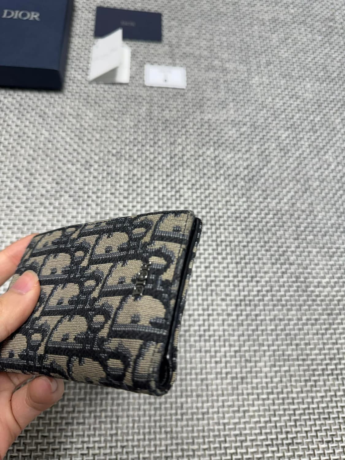 디올 오블리크 카드지갑 오거나이저 상품이미지5