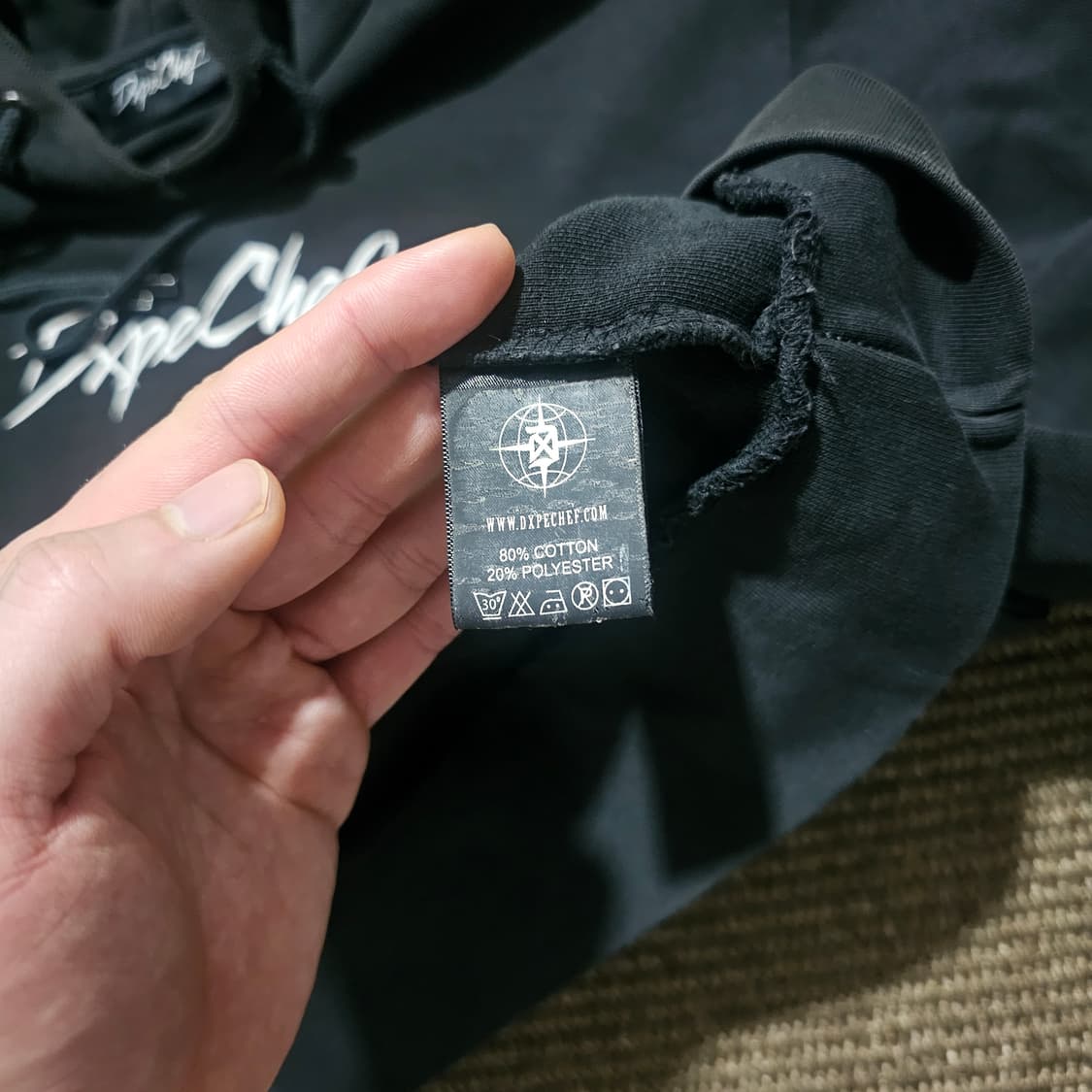 Dope chef(도프셰프) 블랙 후드 L 상품이미지6