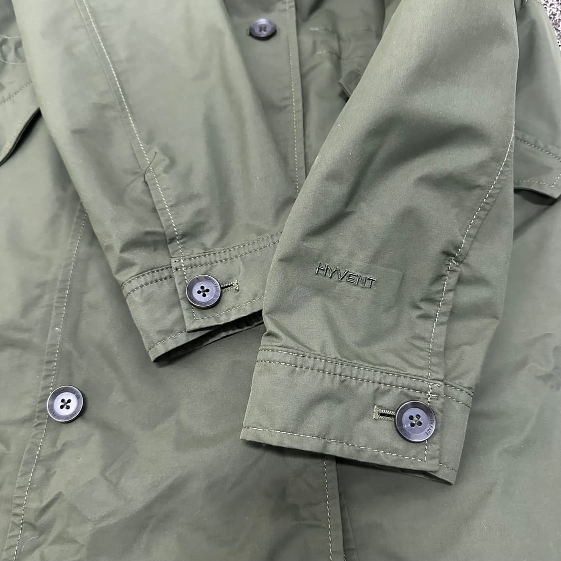 노스페이스 여성 롱 트랜치 코트 자켓 점퍼 카키 95(M) 상품이미지3