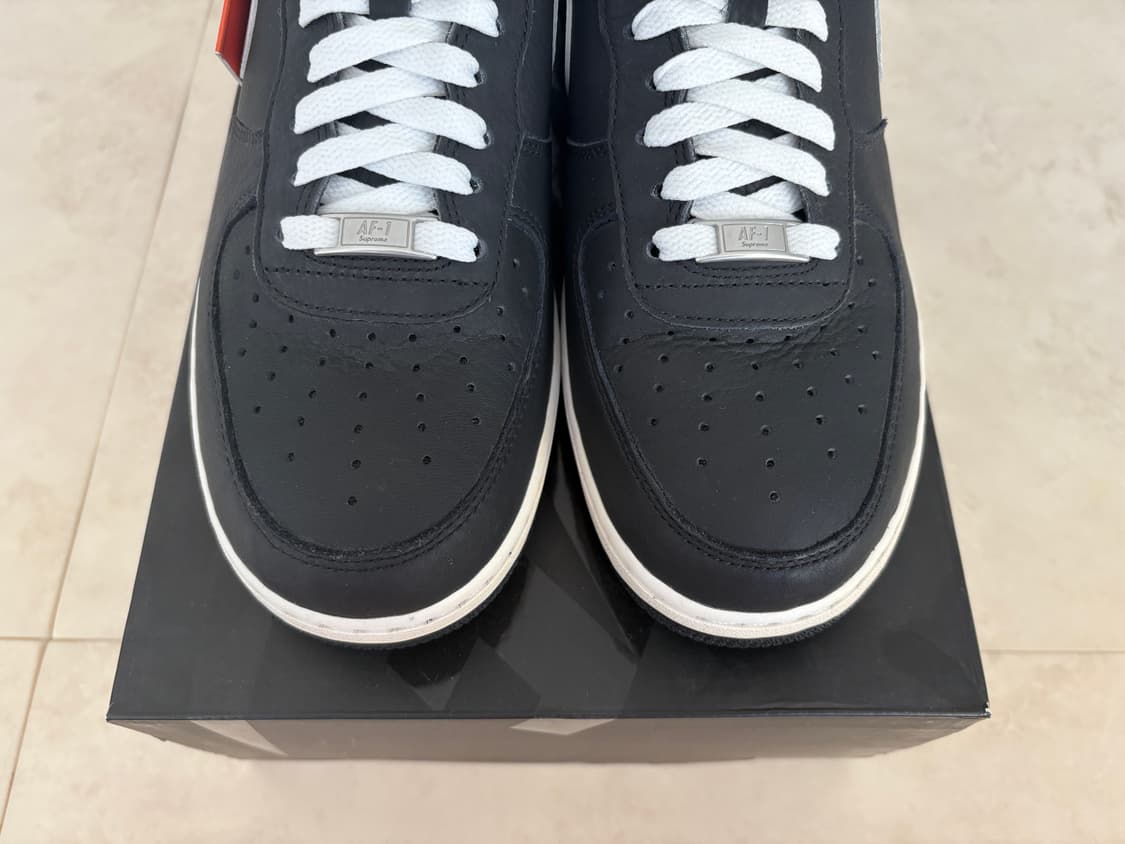 [280] 나이키슈프림 꼼데가르숑 에어포스1 로우 나코탭 상품이미지6