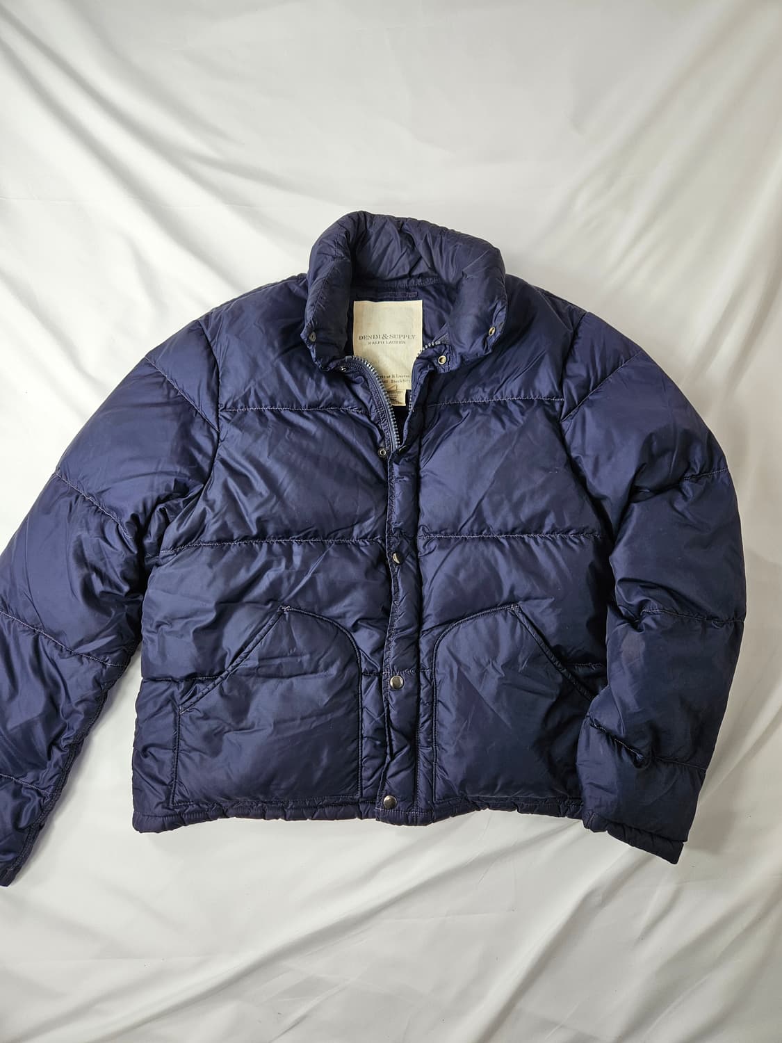 폴로 데님서플라이 랄프로렌 숏 다운자켓 숏패딩 L 상품이미지1