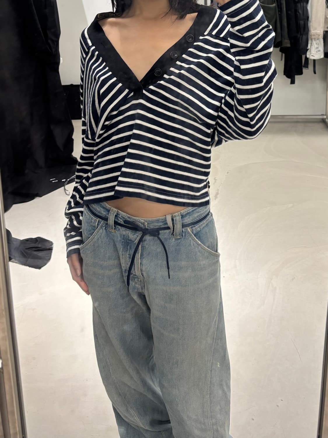 tricot Comme des Garcons stripes top 상품이미지2