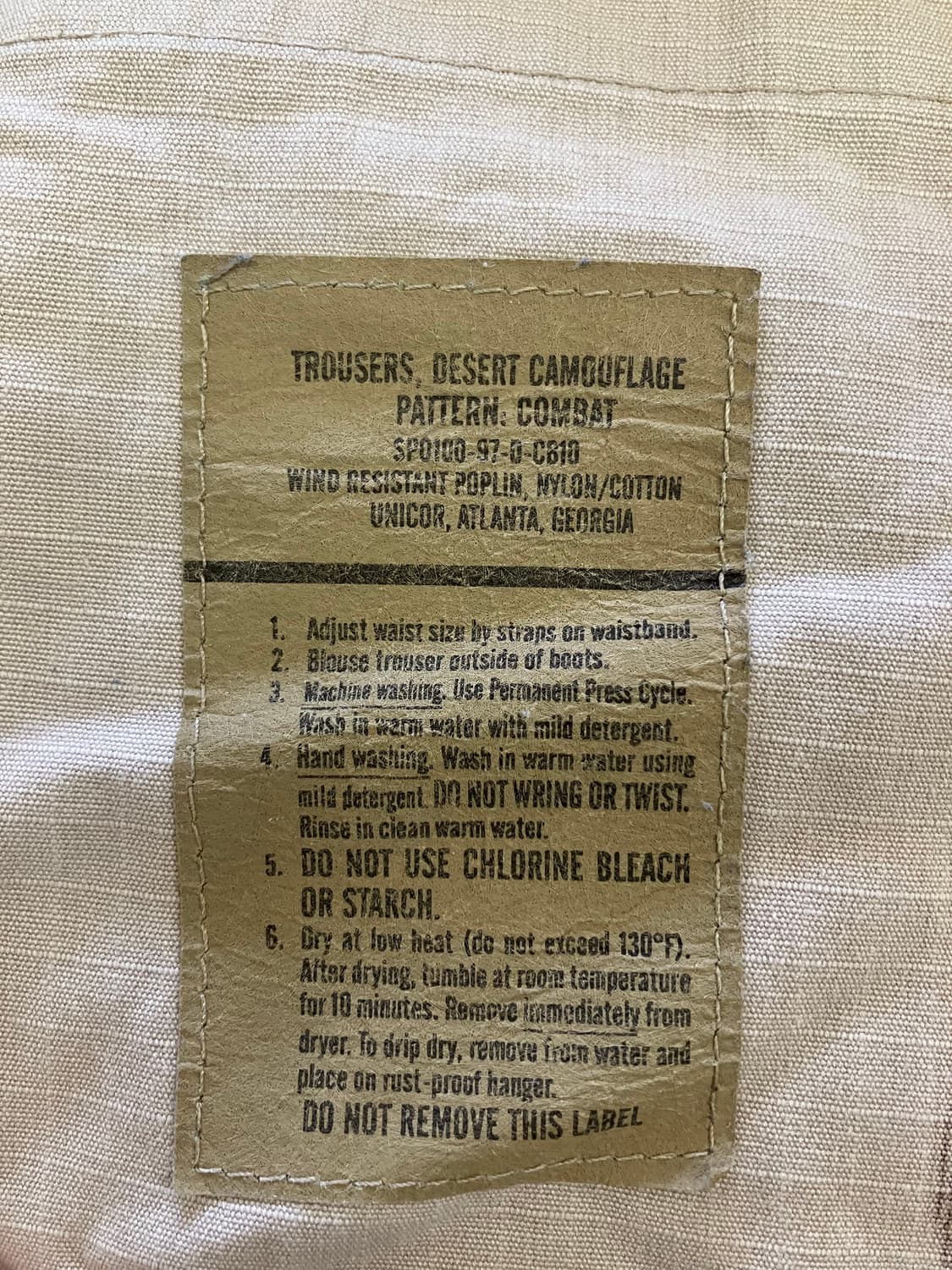 N88 미군 데저트카모 팬츠 us army 상품이미지4