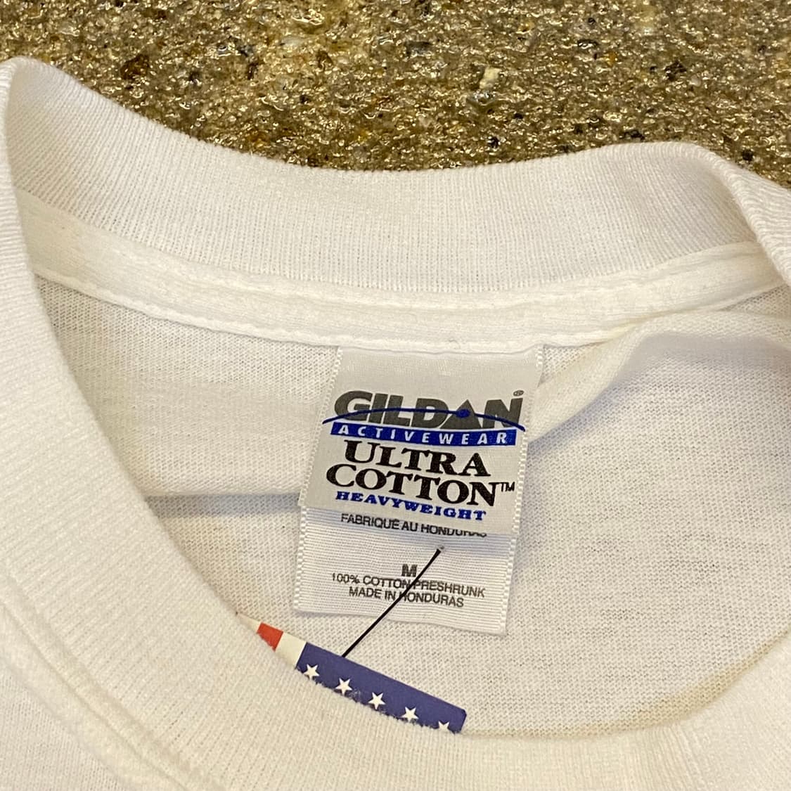 미국 빈티지 길단 컴투지져스 예수 프린팅 반팔티 상품이미지3