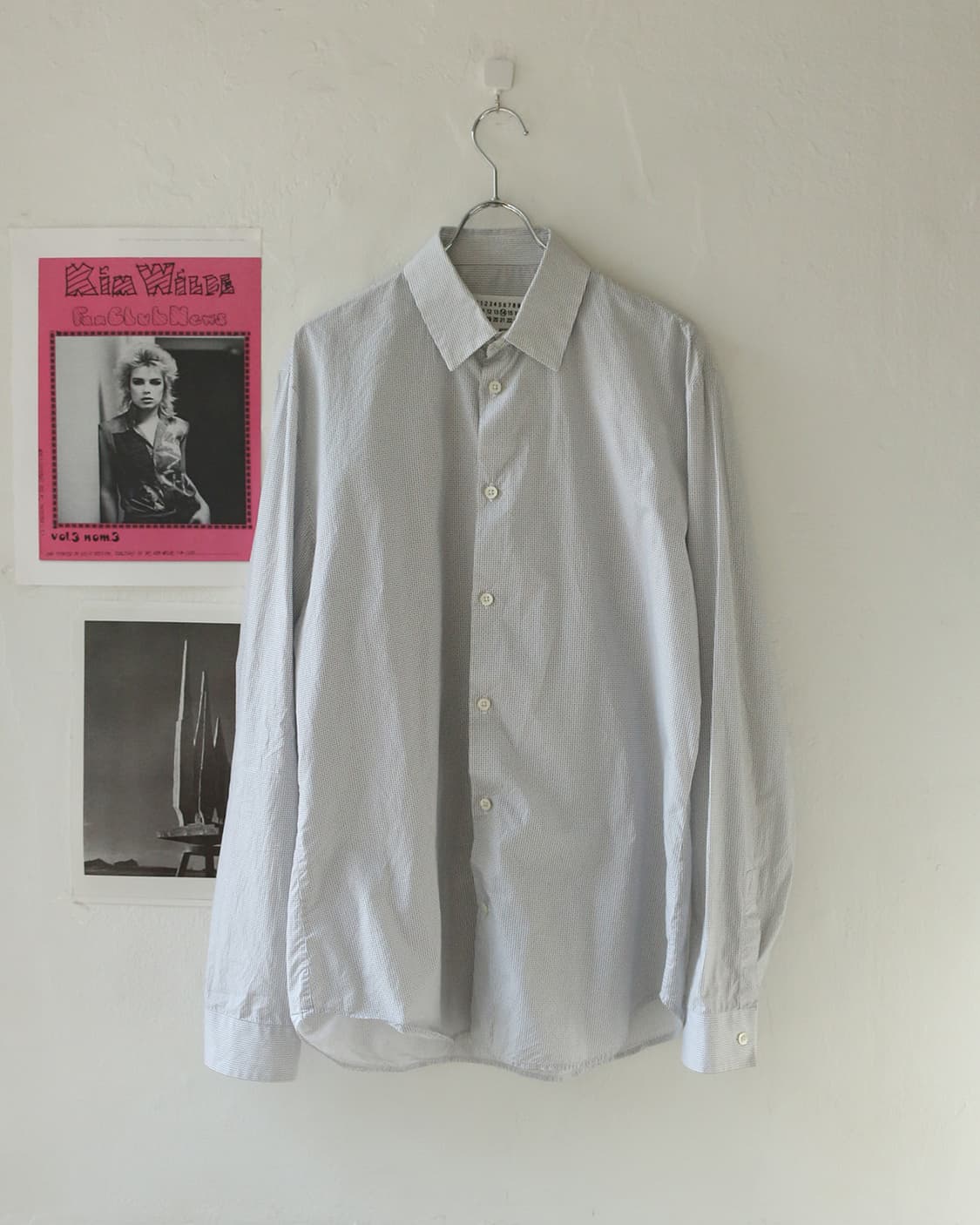 메종 마르지엘라 화이트 도트 셔츠  상품이미지1