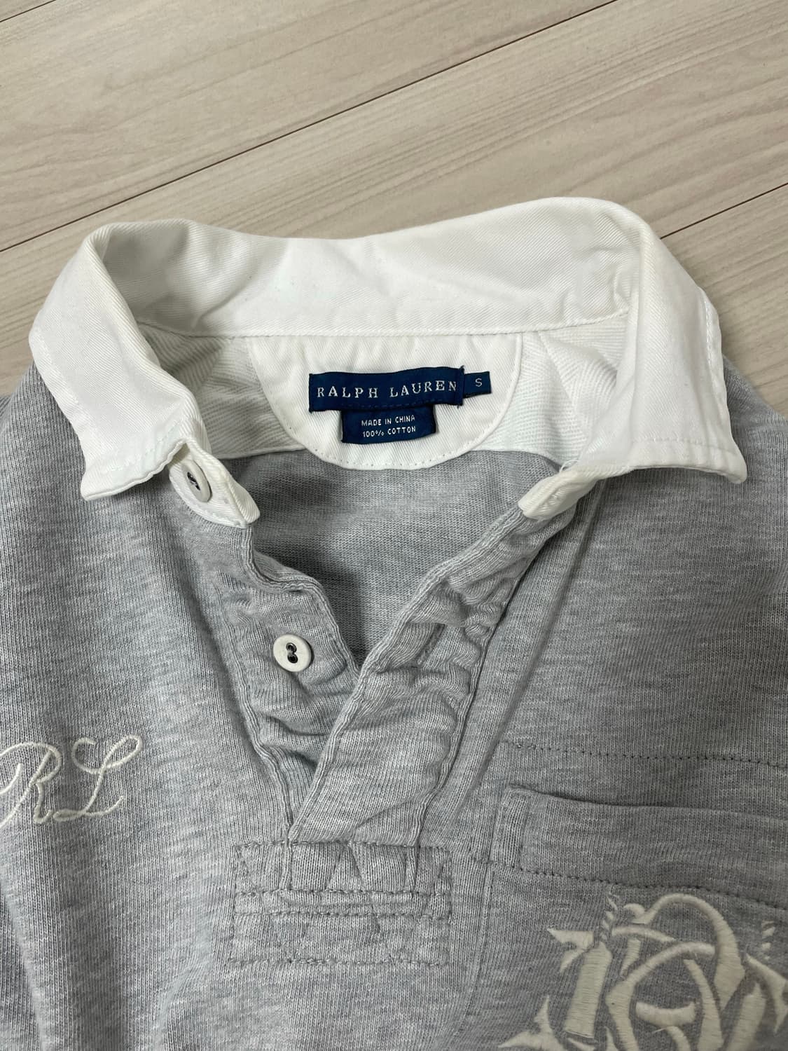 폴로 랄프로렌 럭비티 빈티지 s 상품이미지3