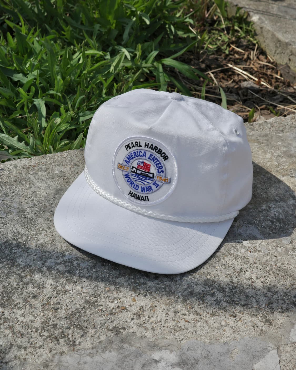 80s 2차세계대전 진주만 공습 참전 기념 캡 상품이미지1