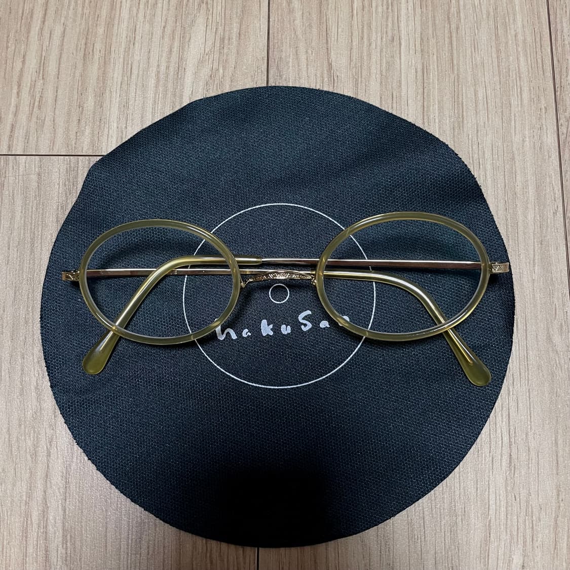 백산 금테 안경 상품이미지2