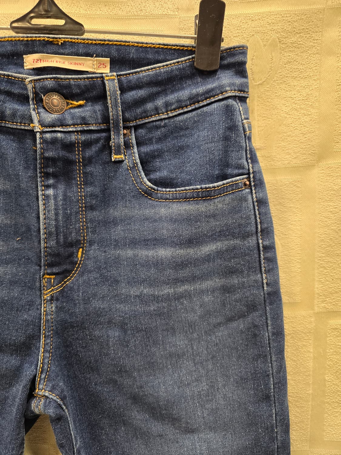 리바이스 기모  스키니 데님팬츠 청바지 25 상품이미지3