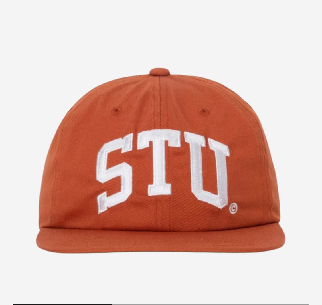 스투시 stu 패널 캡 오렌지 상품이미지1
