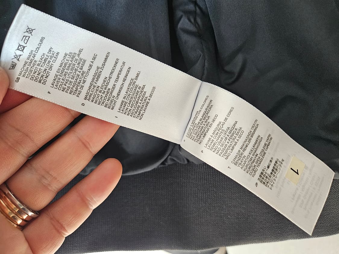 프레드페리 블랙 봄버 자켓 블루종 95 상품이미지9