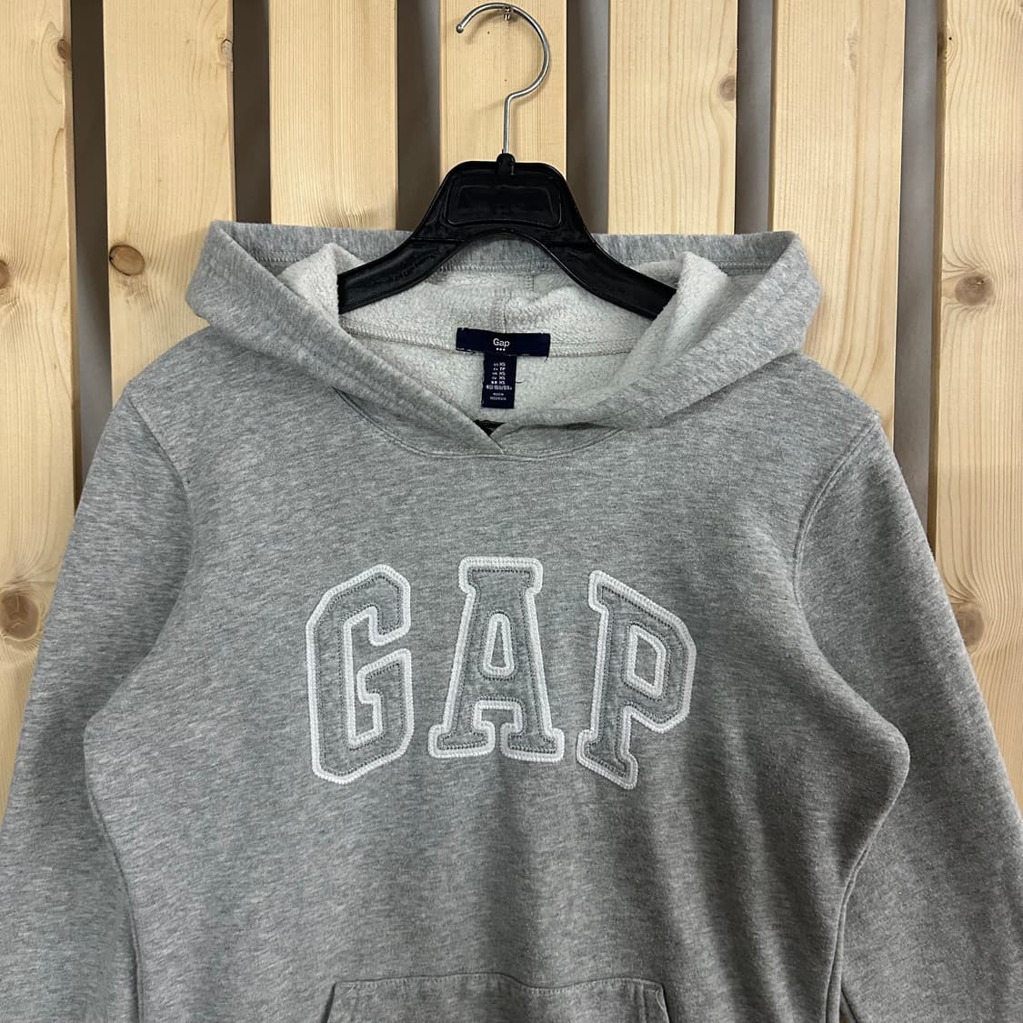 (XS) GAP 갭 그레이 후드티 상품이미지3