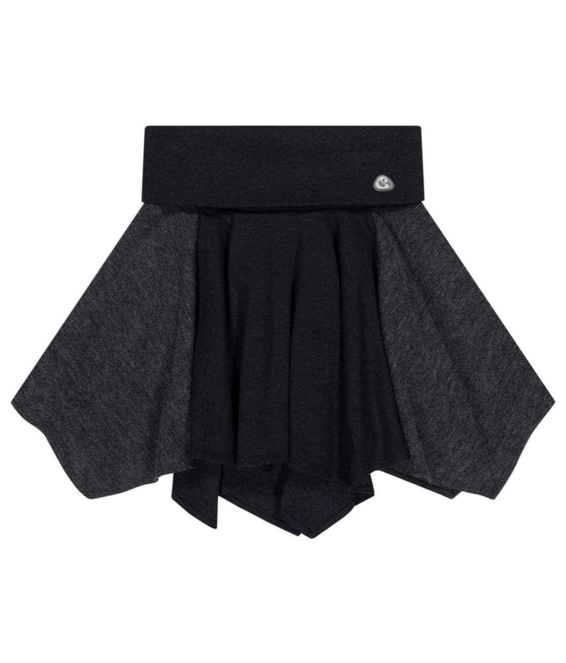 구함) 코이세이오 폴딩 언발란스 스커트 차콜 상품이미지1
