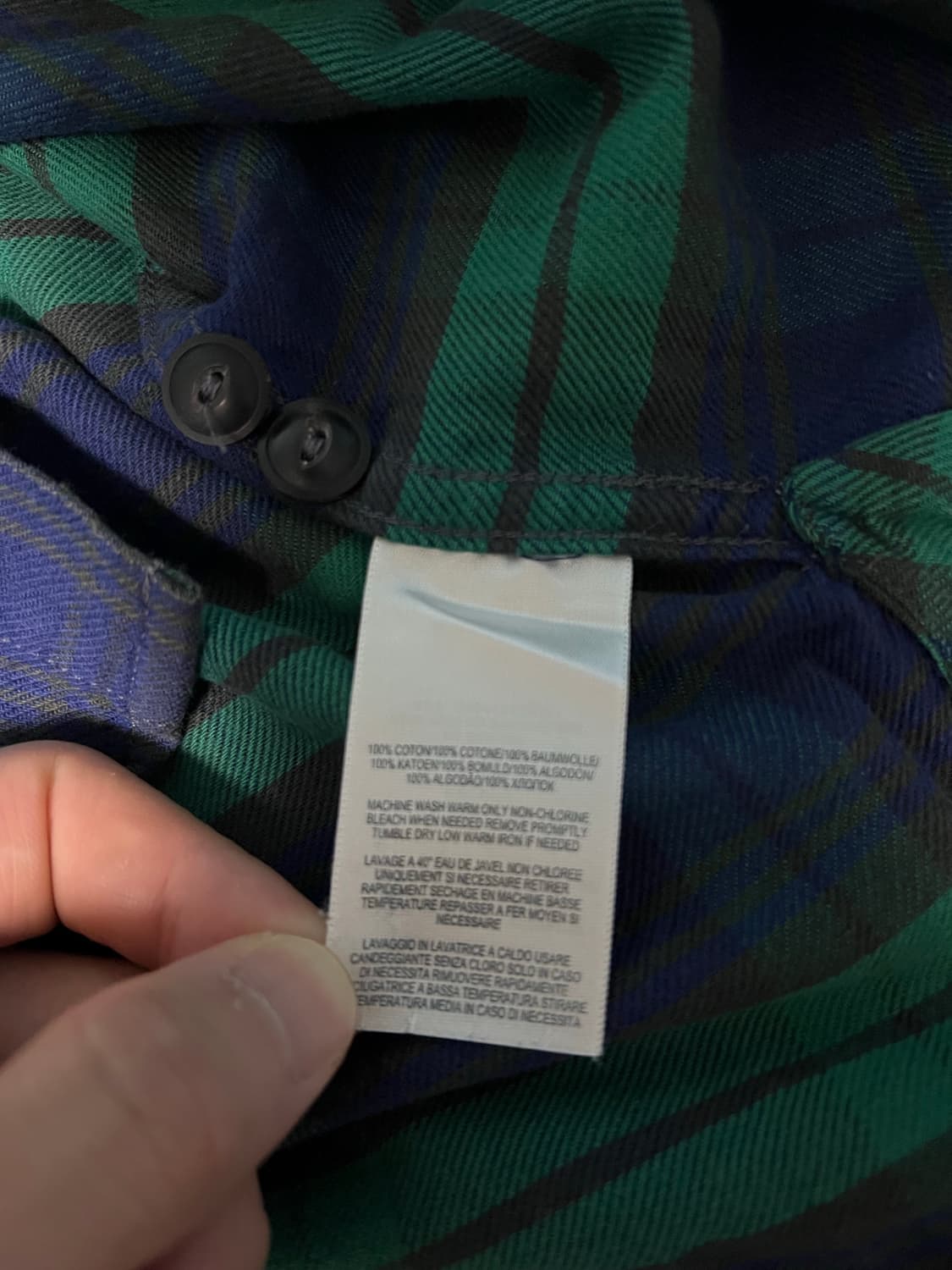 rrl 체크셔츠 s 상품이미지6