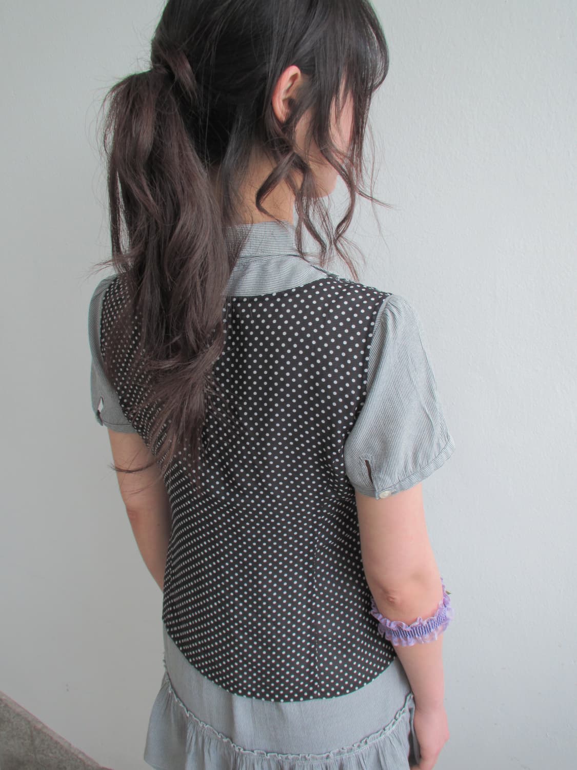 Sernard Perris dot sleeveless blouse 상품이미지6