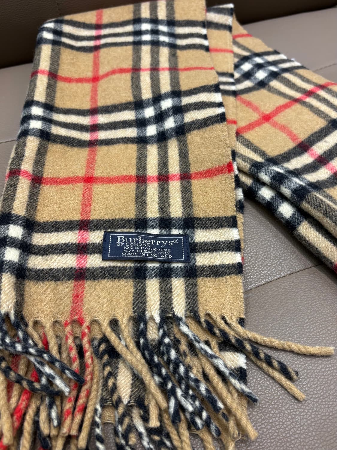 버버리 체크 머플러 상품이미지3