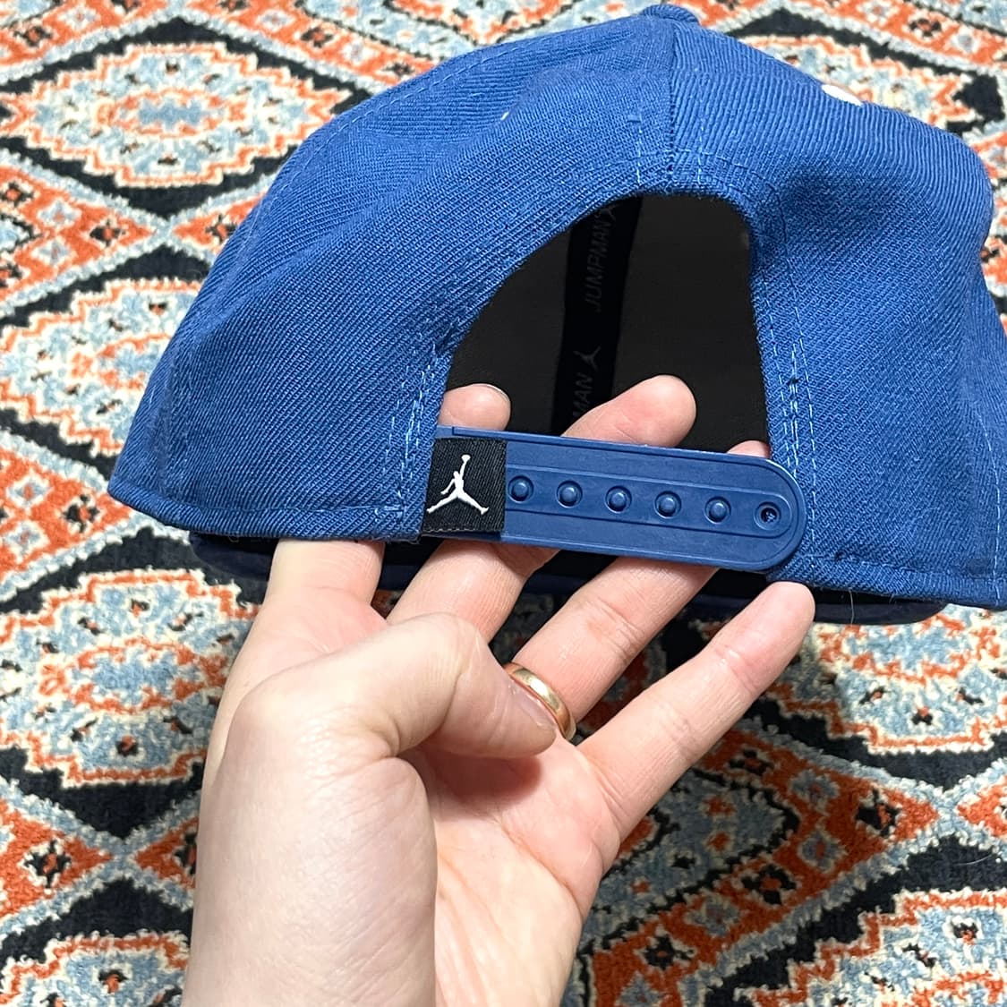 나이키 조던 점프맨 블루 스냅백 상품이미지2