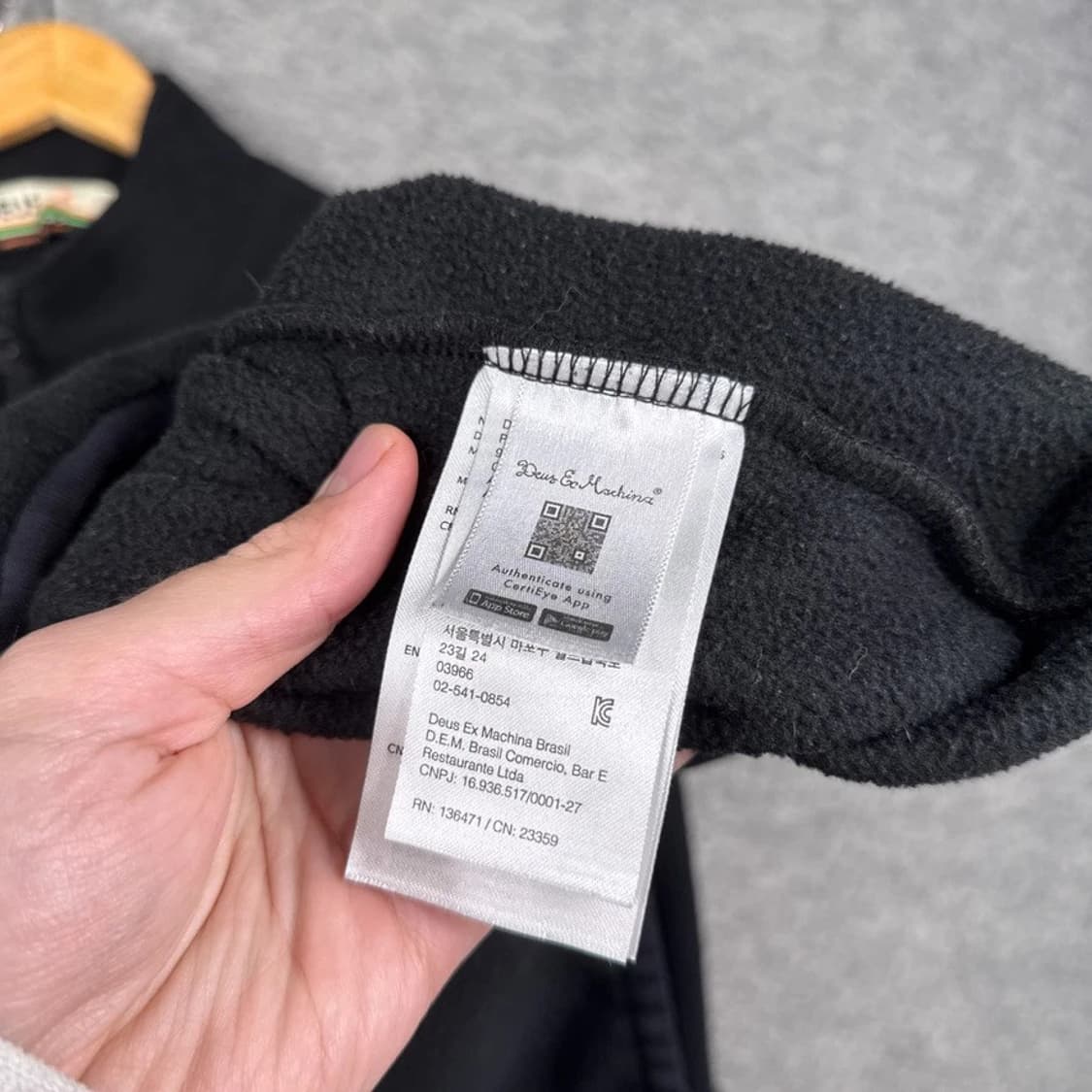 데우스 엑스 마키나 먼스터 하프 집업 폴라 플리스 상품이미지5